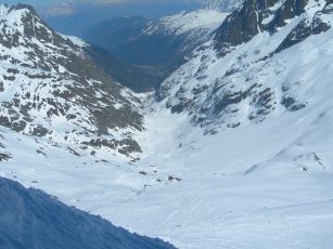 Chamonix Flegere nach Le Tour